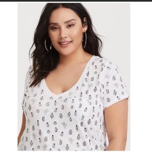 Torrid cactus t-shirt
